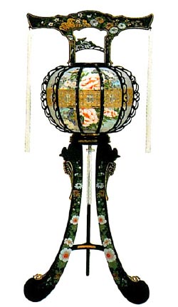3本足菊3号黒H105cm